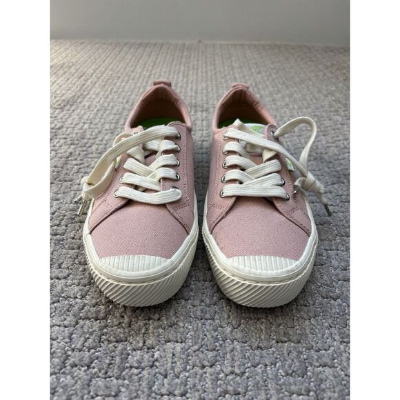 Cariuma OCA Low Rose Pink Canvas Sneakers Women's 7.5‎ Men's 6 - Picture 3 of 8